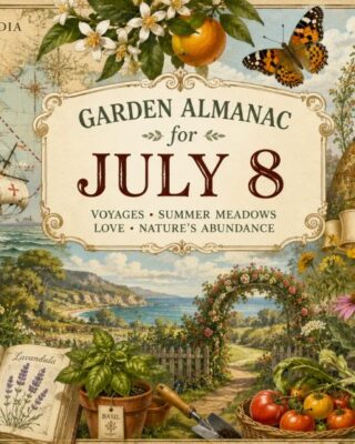 Garden Almanac for July 8: Voyages, Summer Meadows and the Living Map of Nature