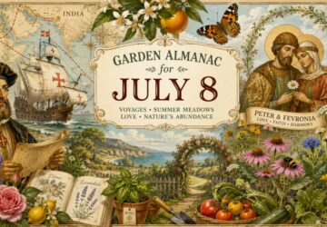 Garden Almanac for July 8: Voyages, Summer Meadows and the Living Map of Nature