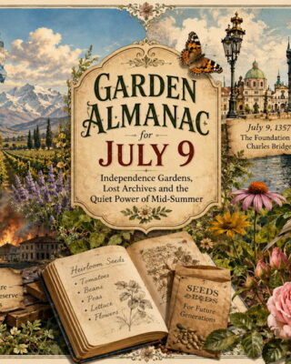 Garden Almanac for July 9