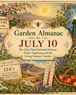 Garden Almanac for July 10