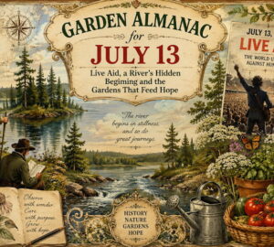 Garden Almanac for July 13
