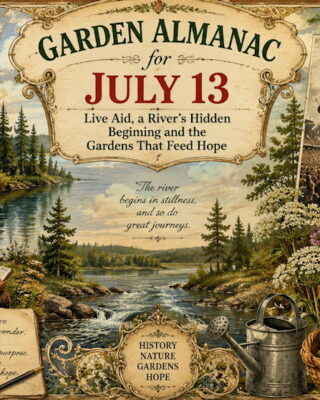 Garden Almanac for July 13
