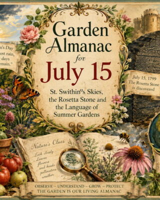 Garden Almanac for July 15