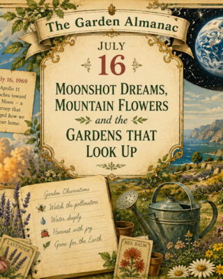 Garden Almanac for July 16