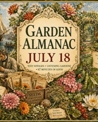 Garden Almanac for July 18