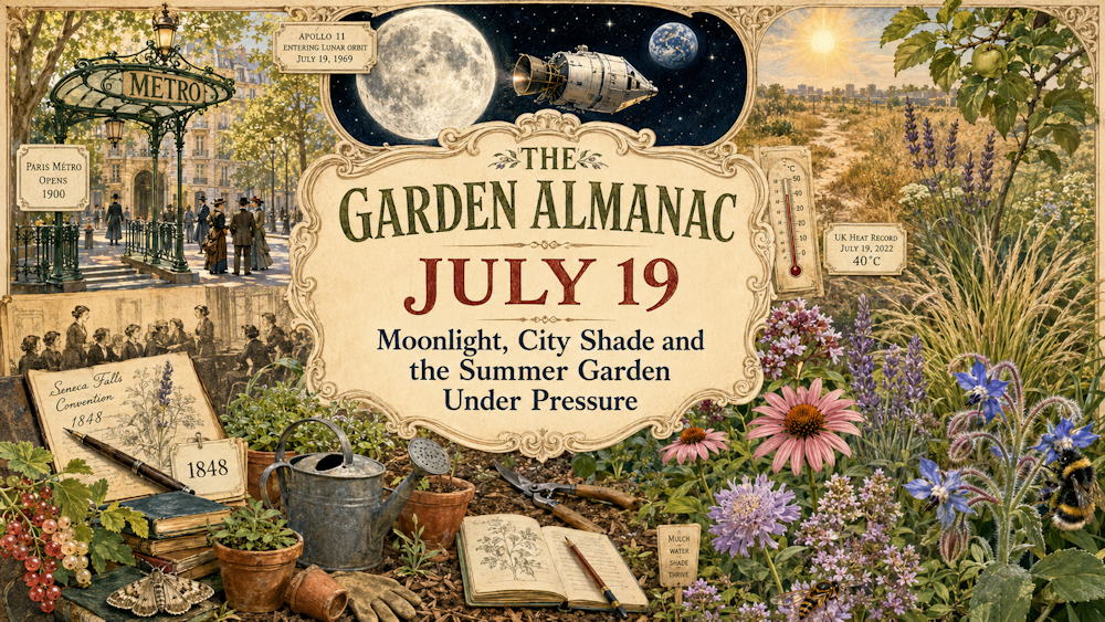 Garden Almanac for July 19