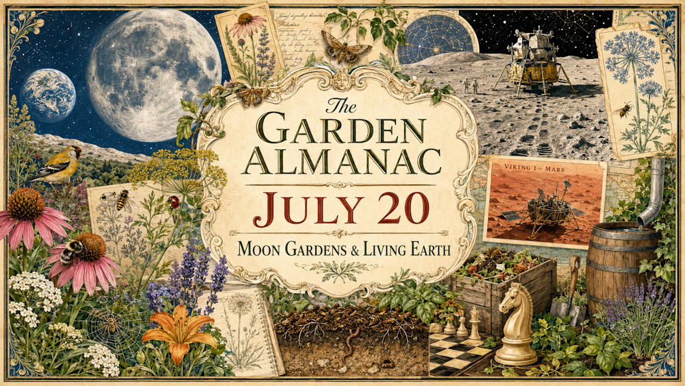 Garden Almanac for July 20