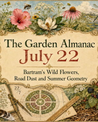 Garden Almanac for July 22