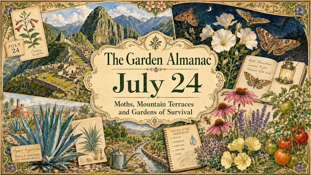 Garden Almanac for July 24
