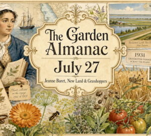 Garden Almanac for July 27