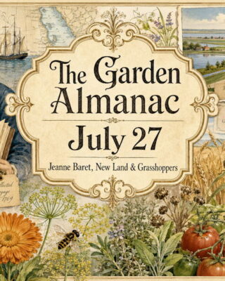 Garden Almanac for July 27