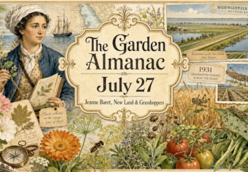 Garden Almanac for July 27