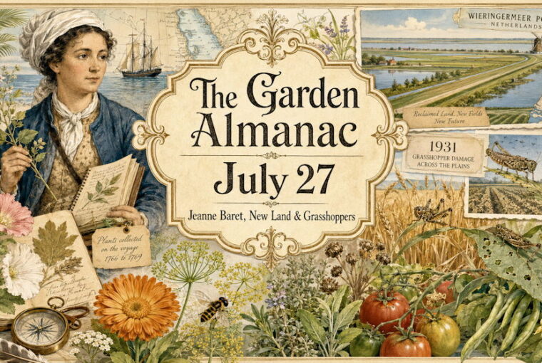 Garden Almanac for July 27