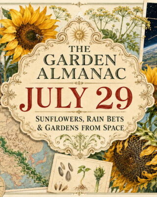 Garden Almanac for July 29