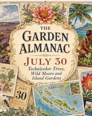 Garden Almanac for July 30