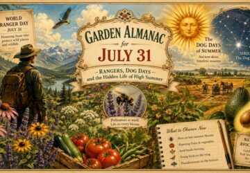 Garden Almanac for July 31