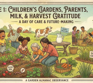 Garden Almanac for June 1
