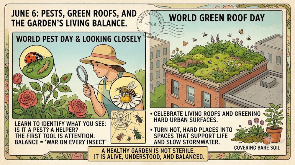 Garden Almanac for June 6