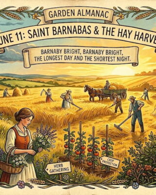 Garden Almanac for June 11