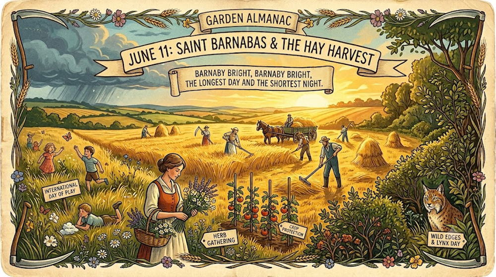 Garden Almanac for June 11