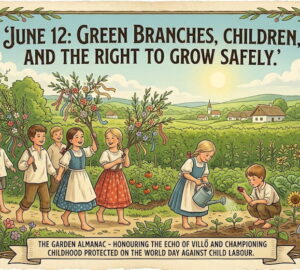 Garden Almanac for June 12
