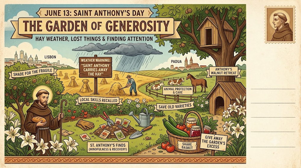 Garden Almanac for June 13