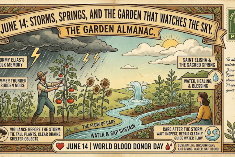 Garden Almanac for June 14