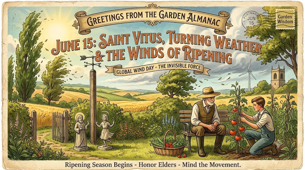 Garden Almanac for June 15