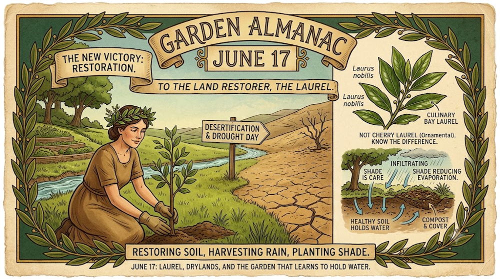 Garden Almanac for June 17