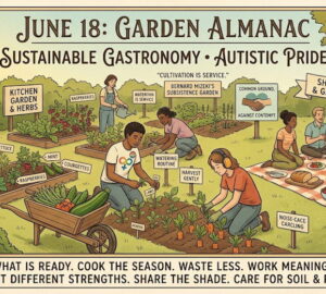 Garden Almanac for June 18
