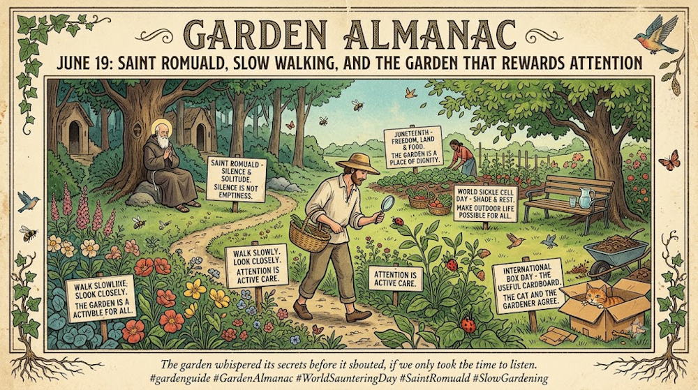 Garden Almanac for June 19