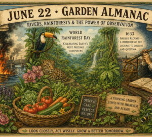 Garden Almanac for June 22