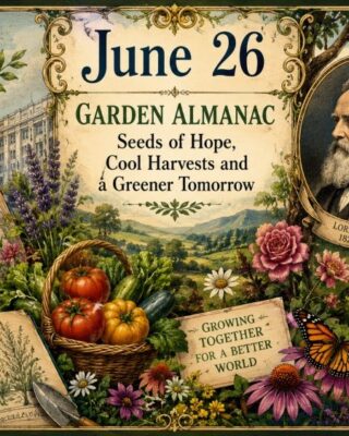 Garden Almanac for June 26: Seeds of Hope, Cool Harvests and a Greener Tomorrow