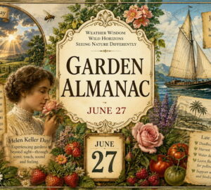 Garden Almanac for June 27