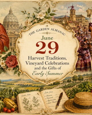 Garden Almanac for June 29