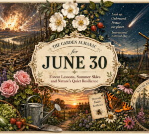Garden Almanac for June 30