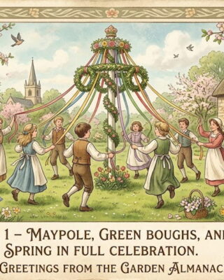 Garden Almanac for May 1