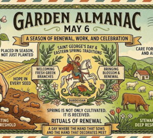 Garden Almanac for May 6