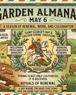 Garden Almanac for May 6