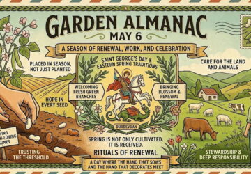 Garden Almanac for May 6