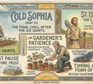Garden Almanac for May 15