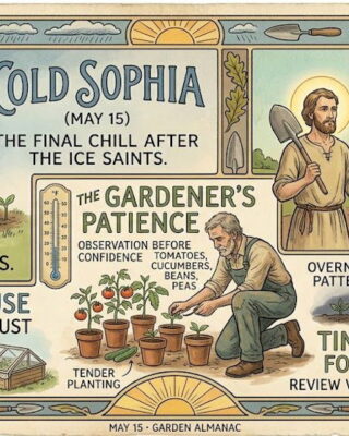 Garden Almanac for May 15