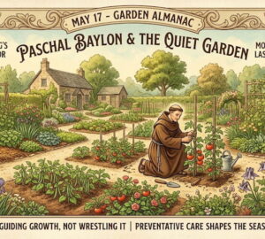 Garden Almanac for May 17