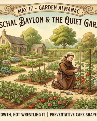 Garden Almanac for May 17