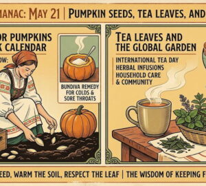 Garden Almanac for May 21