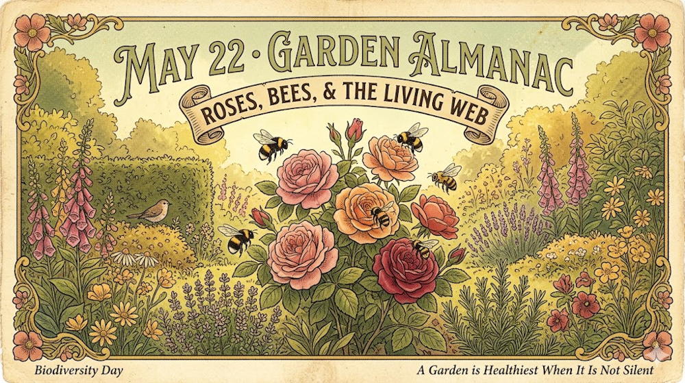 Garden Almanac for May 22
