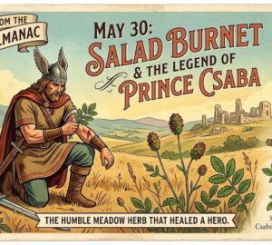 Garden Almanac for May 30