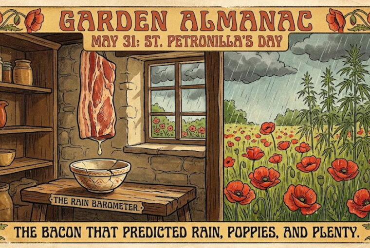 Garden Almanac for May 31