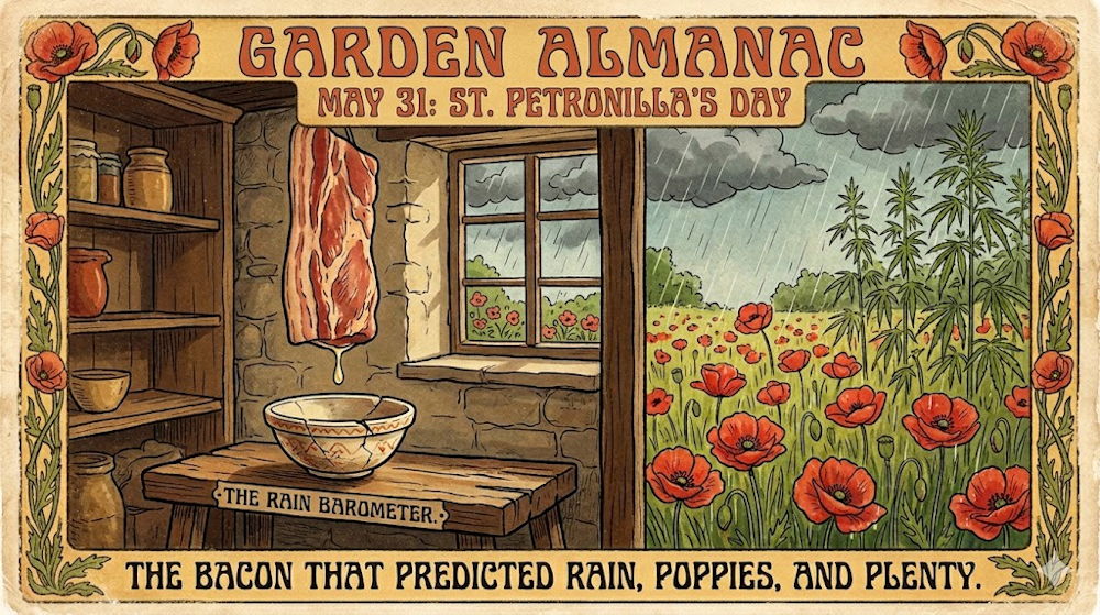 Garden Almanac for May 31