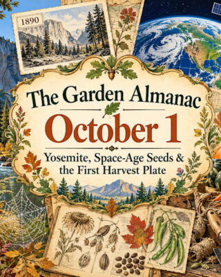 Garden Almanac for October 1